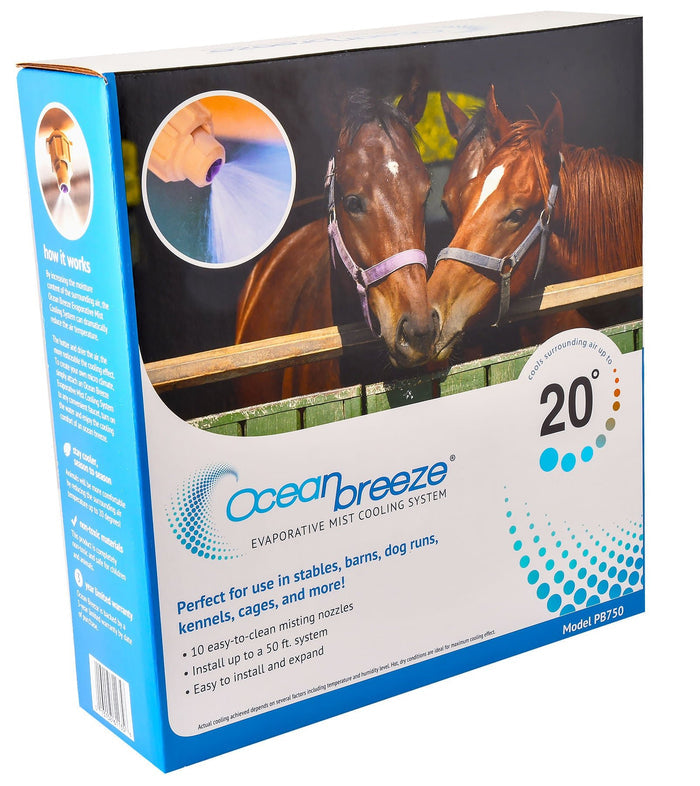 Ocean Breeze Evaporative Cooling System for Stables, Barns, and Kennels - DICAA - 1