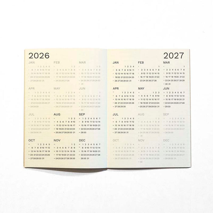 Octagon | Agenda Big Monthly Planner Plus A4 2026-2027 Camel (Mensual)