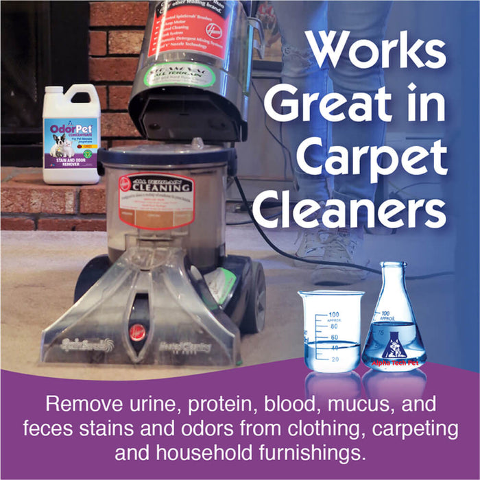DUPLICATE - 005ALPHA - 1 - 2G - OdorPet Stain and Odor Remover Concentrate, ½ Gallon - 005ALPHA-1-2G-DUPE - Black Cherry - 6