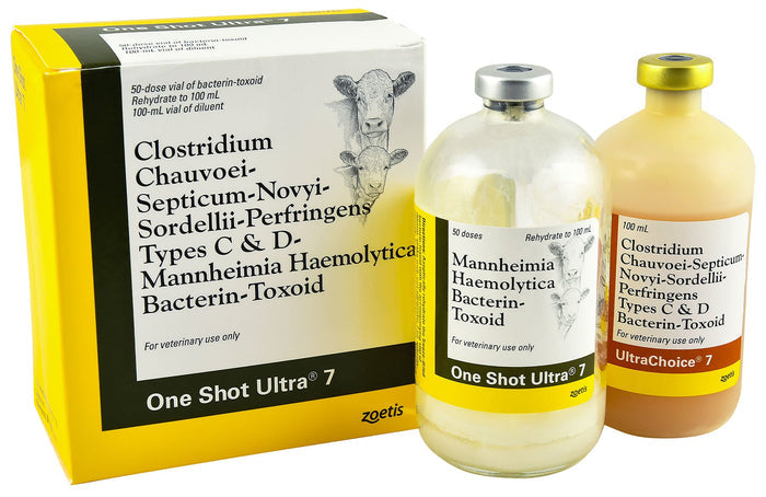 One Shot Ultra® 7 Blackleg Cattle Vaccine - N2AC - 50 Dose - 4