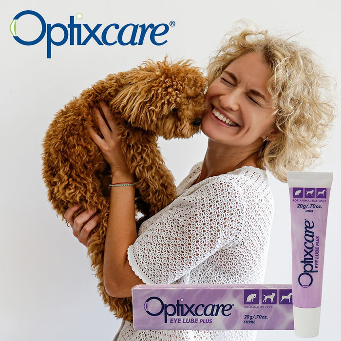 Optixcare Eye Lube Plus, 20gm - 006AAH-04252 - Clear - Unflavored - 20 gm - 4