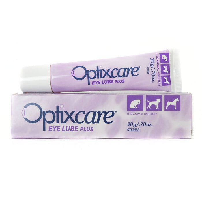 Optixcare Eye Lube Plus, 20gm - 006AAH-04252 - Clear - Unflavored - 20 gm - 7