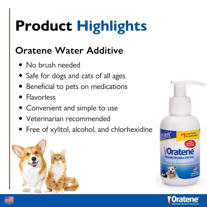 Oratene Brushless Oral Care Water Additive - PKBAD - 8 oz - 4