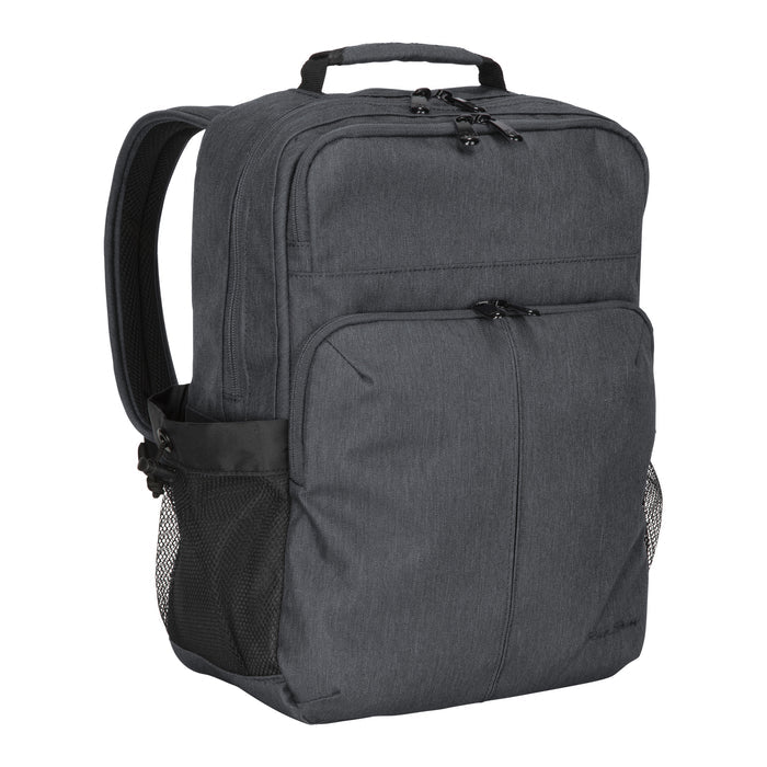 heather gray oslo backpack front