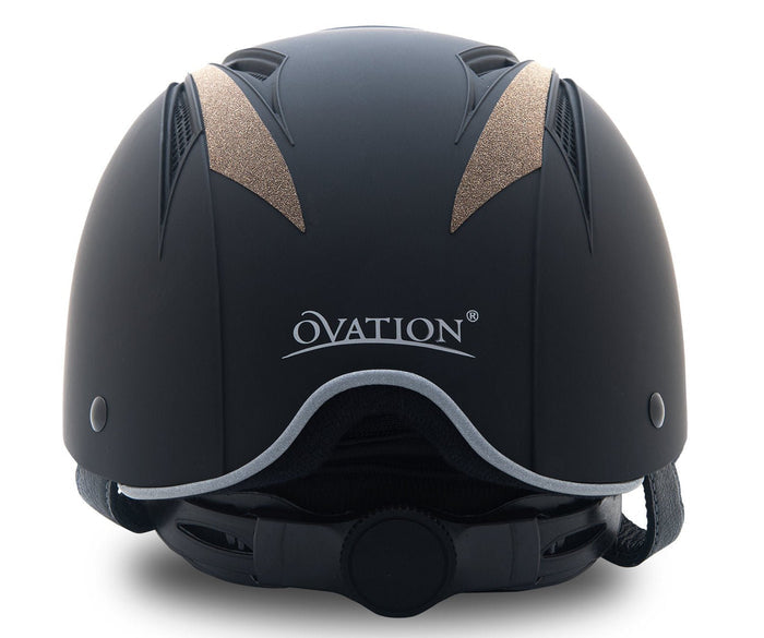 Ovation Z - 6 Glitz Helmet - 5Y2C1 - Black/Silver - Small/Medium - 5