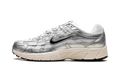 Nike P-6000 White Metallic Silver Flat Silver Black