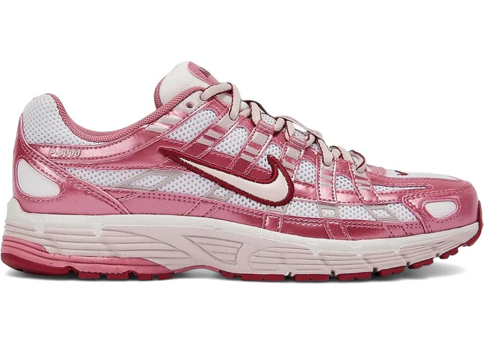 Nike P-6000 White Silt Red Peony (Women's)