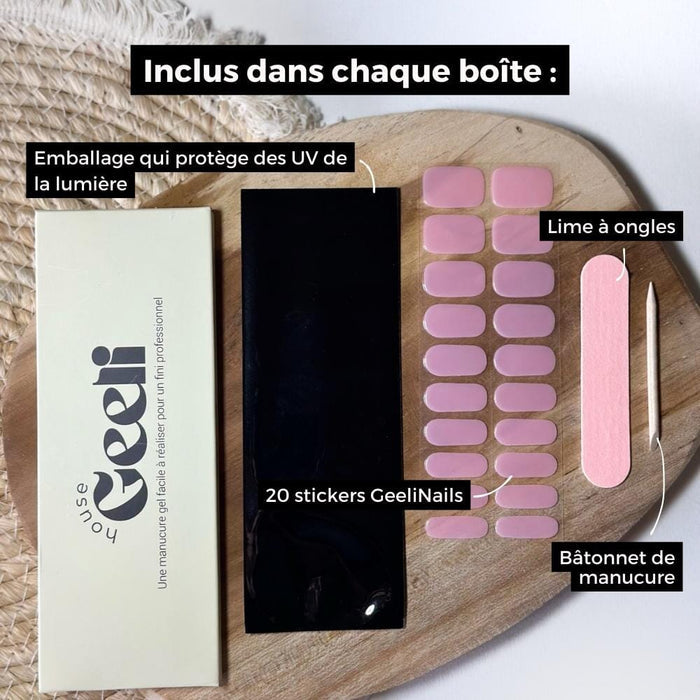 Pack de 5 Geeli Nails