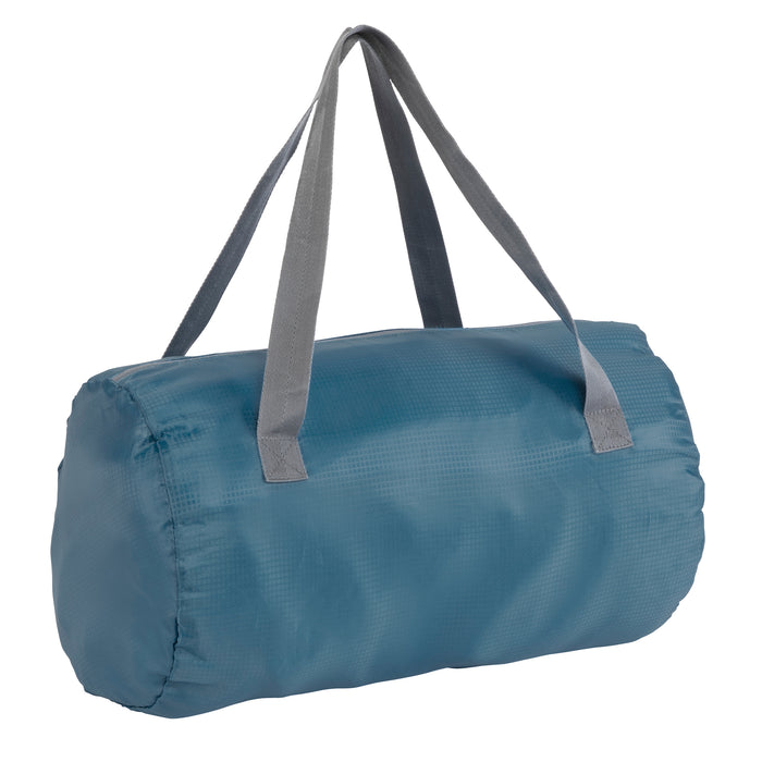 Rick Steves Packable Duffel Bag, dark navy, back view