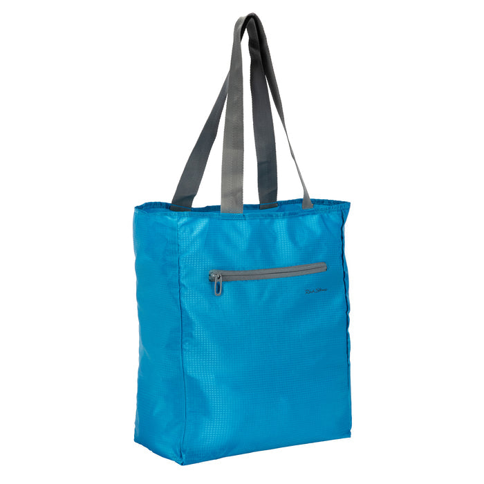 Rick Steves Packable Tote, turquoise color