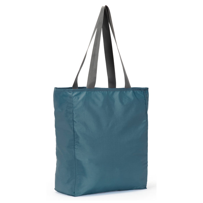 Rick Steves Packable Tote, dark navy, back view