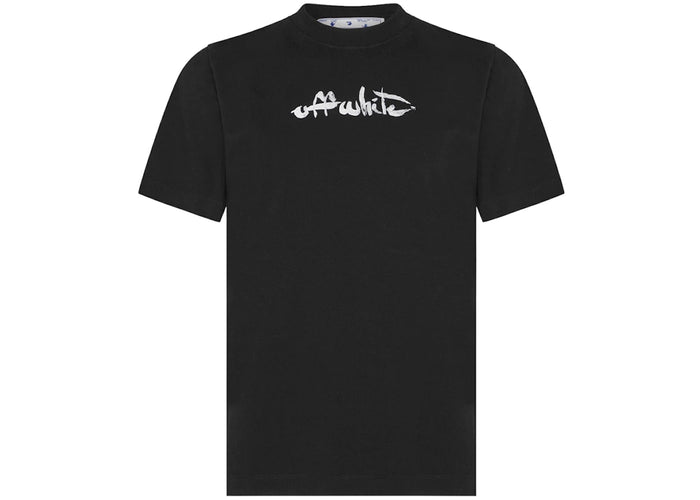 OFF-WHITE Paint Arrow Slim S/S T-Shirt Black/White