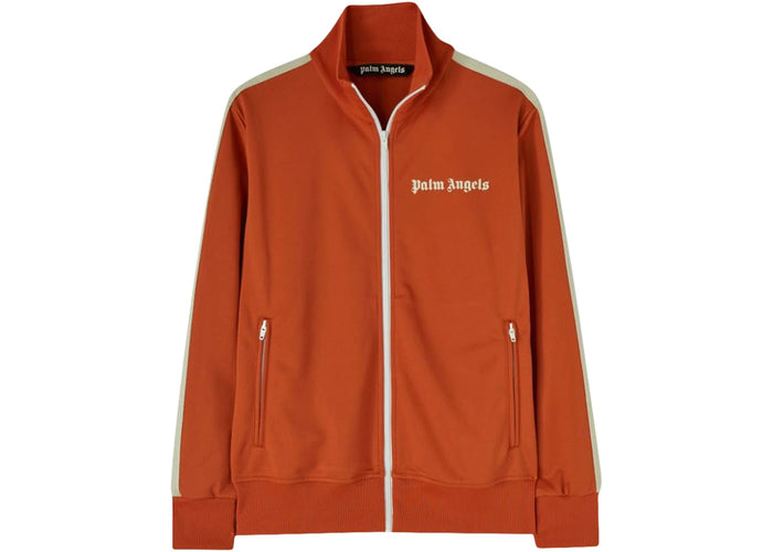 Palm Angels Classic Track Jacket Brick Red/Off White