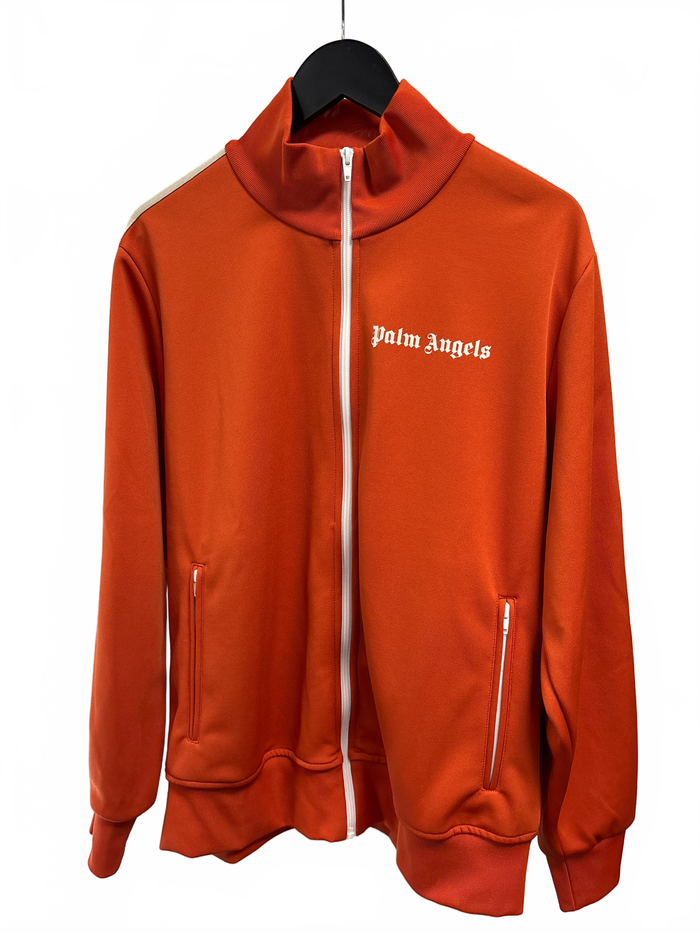 Palm Angels Classic Track Jacket Brick Red/Off White