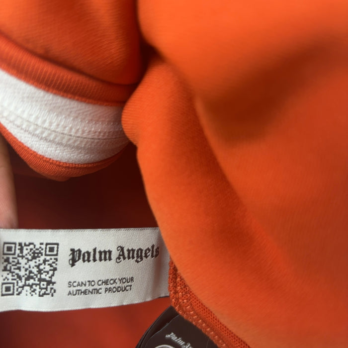 Palm Angels Classic Track Jacket Brick Red/Off White
