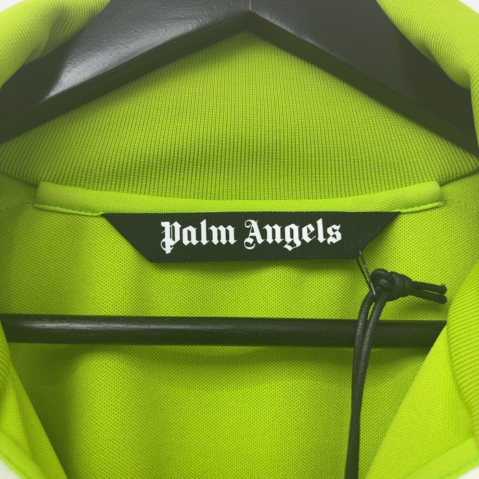 Palm Angels Classic Track Jacket Lime Green/Off White