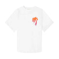 Palm Angels Sprayed Palm Logo Oversize Tee
