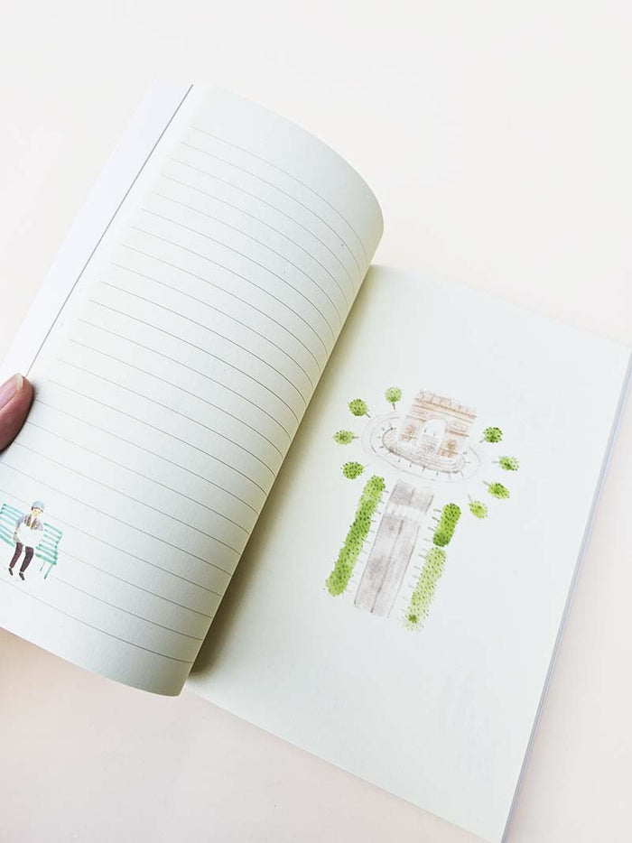 Paperways | Cuaderno de Viaje Ilustrado L'Après-midi Paris