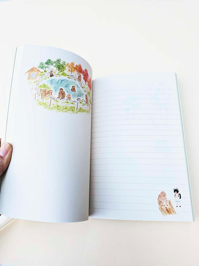 Paperways | Cuaderno de Viaje Ilustrado Travel Journal L'Après-midi Kyoto Hokanji