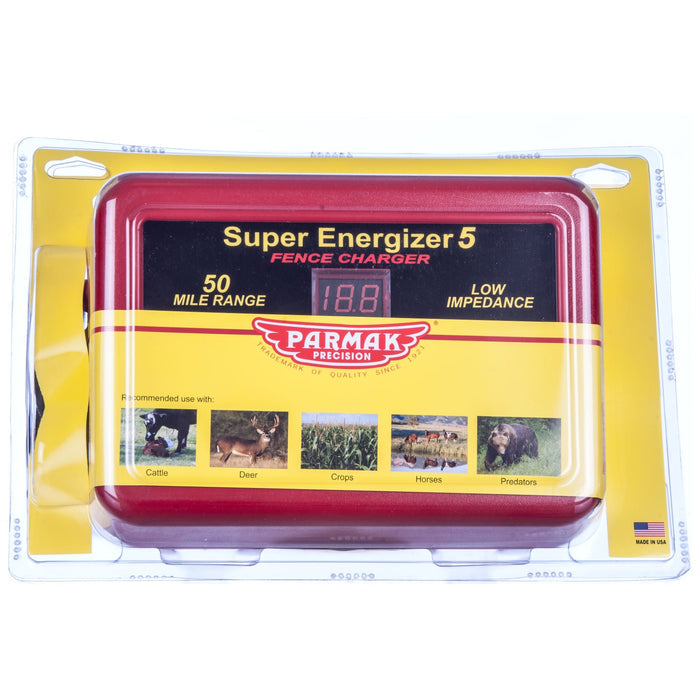 Parmak Super Energizer 5 (Model SE - 5) Fence Charger - P2PA - 2