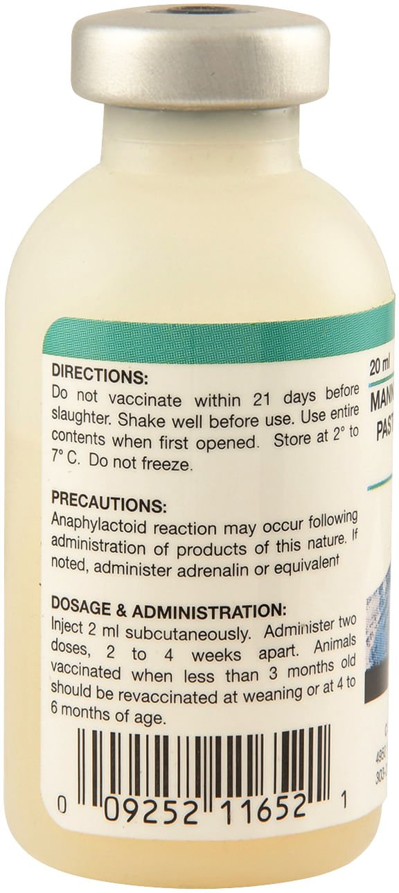 Pasteurella (Pneumonia) Vaccine for Cattle, Goats, & Sheep - C8M1 - 10 Dose Vial - 3