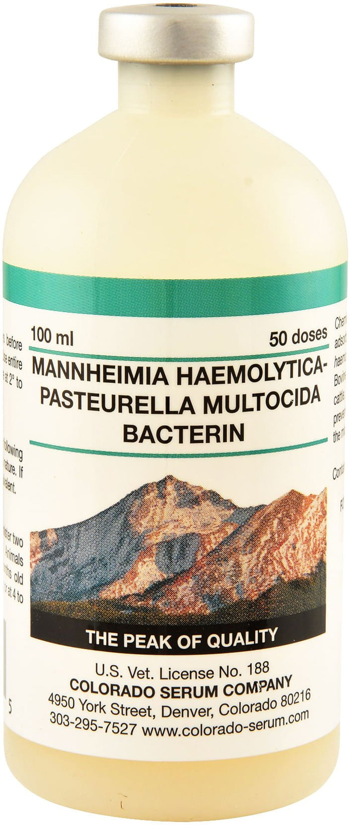 Pasteurella (Pneumonia) Vaccine for Cattle, Goats, & Sheep - C8M2 - 50 Dose Vial - 4