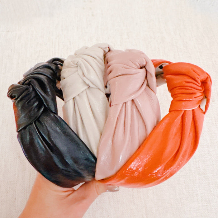 Patent Leather Hampton Lady Headband Ellisonyoung.com