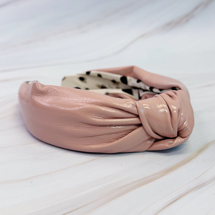 Patent Leather Hampton Lady Headband Ellisonyoung.com
