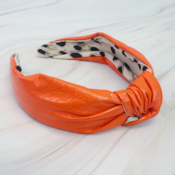 Patent Leather Hampton Lady Headband Ellisonyoung.com