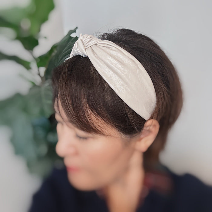 Patent Leather Hampton Lady Headband Ellisonyoung.com