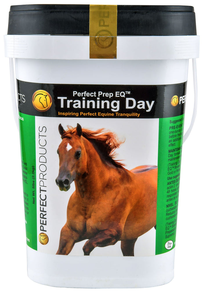 Perfect Prep EQ Training Day Horse Calming Supplement - PEPAB - 5 lbs - Pail - 4