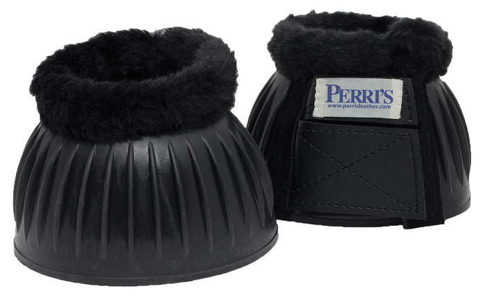 Perri's Fleece Ribbed Bell Boots - DYOF - Black - Small - 1