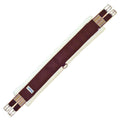 Perri's Nylon Fleece Girth, Double Elastic End, Brown - DYD1 - 38 in - 1