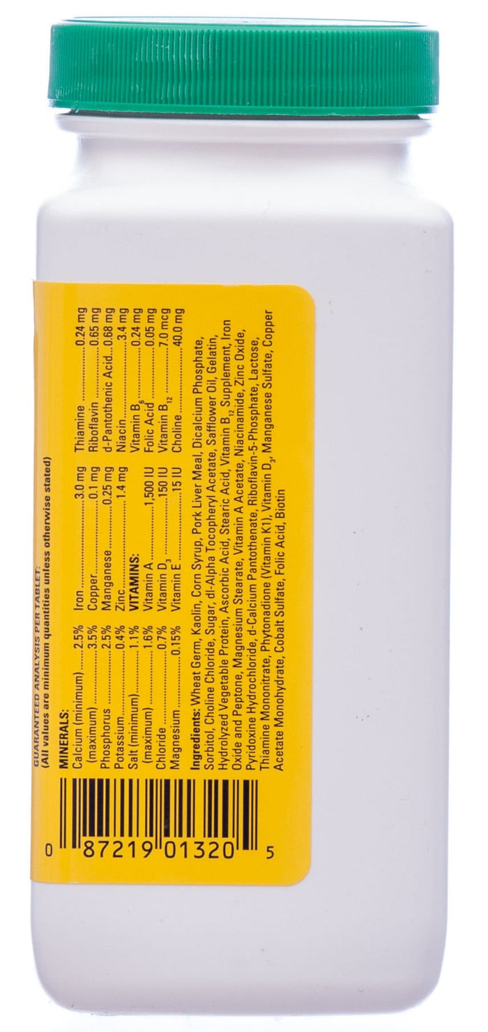Pet - Tabs Plus Chewable Tablet Vitamin & Mineral Supplement for Dogs - F6PQ - 60 Count - 2