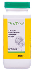 Pet - Tabs Vitamin & Mineral Supplement for Dogs - F6PM - 60 count - 1