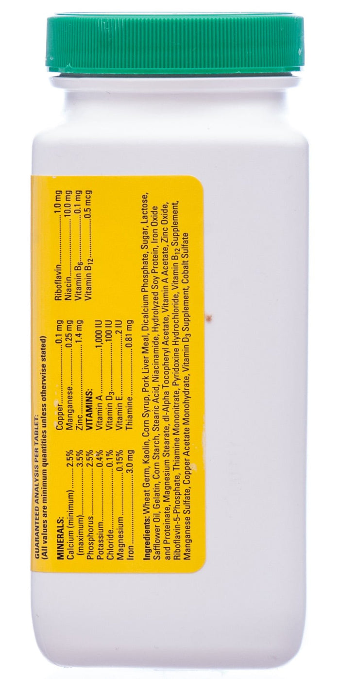 Pet - Tabs Vitamin & Mineral Supplement for Dogs - F6PM - 60 count - 3