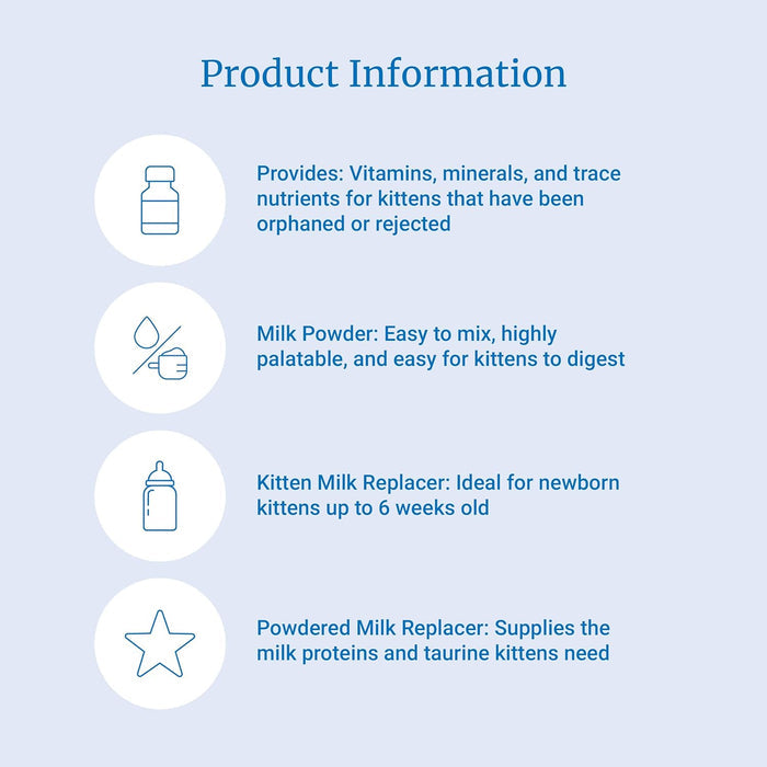 KMR Kitten Milk Replacer - B7K2 - 11 oz - Liquid - 5