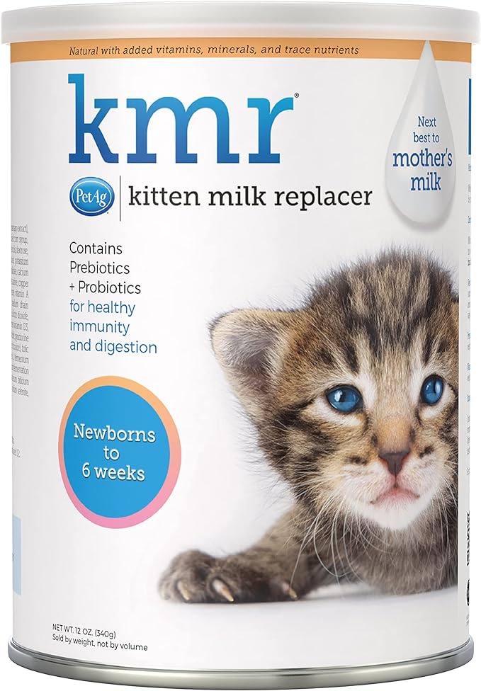 KMR Kitten Milk Replacer - B7K4 - 12 oz - Powder - 14