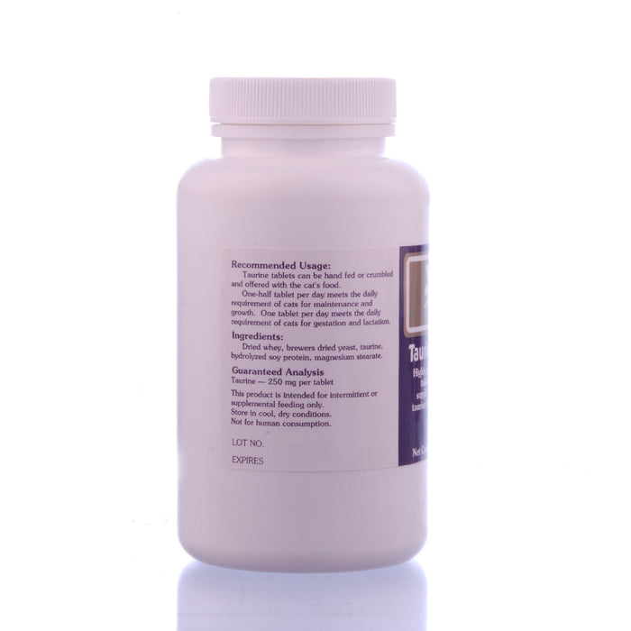 Taurine Tablets, 100 Count - B7TA - 3