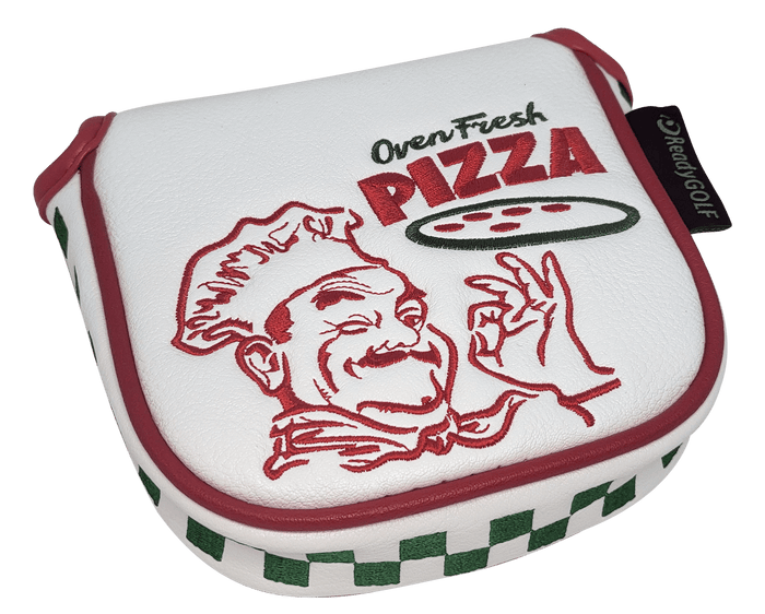 Pizza Box Embroidered Putter Cover - Mallet ReadyGOLF LLC