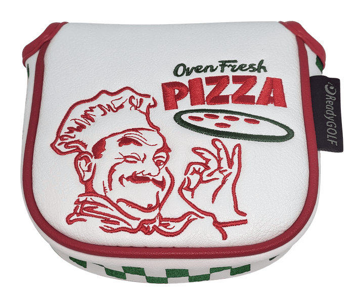 Pizza Box Embroidered Putter Cover - Mallet ReadyGOLF LLC