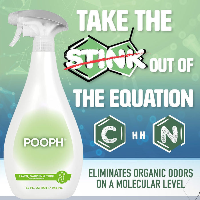 Pooph Lawn, Garden & Turf Odor Eliminator - PH2A - 32 oz - 4