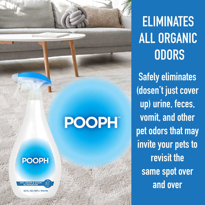 Pooph Pet Odor & Stain Eliminator - PH22 - 32 oz - 2