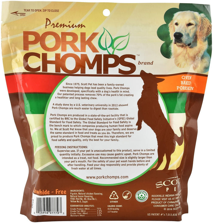 DUPLICATE - TGB2 - Large Pork Chomps Rawhide - Free Premium Twists Variety Pack, 12 ct - TGB2-DUPE - Assorted - 12 ct - 2