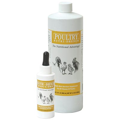 Poultry Nutri - Drench Nutritional Supplement for Chickens - B8PA - 4 oz - 4