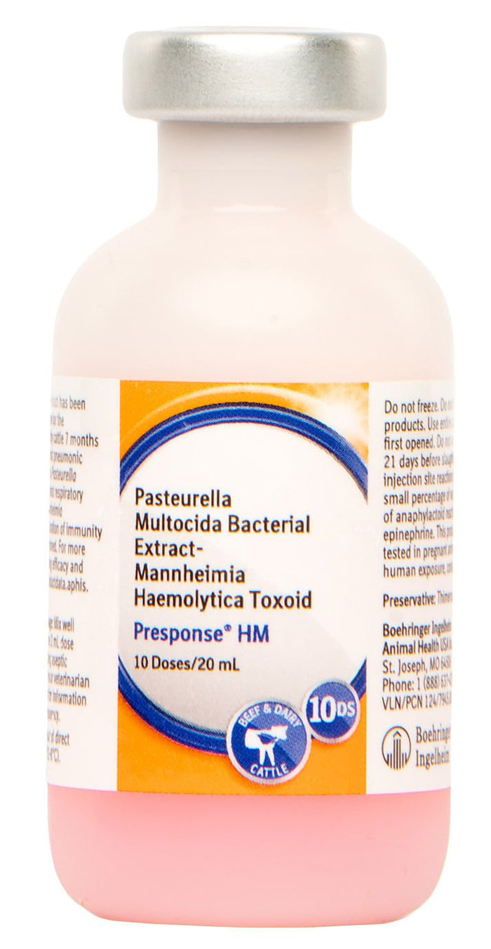 Presponse HM Cattle Vaccine - F7P1 - 10 Dose - 1