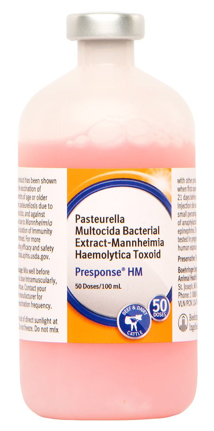 Presponse HM Cattle Vaccine - F7P2 - 50 Dose - 2