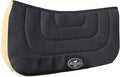 Professional's Choice Contoured Wool Saddle Pad, 31" x 32" - PL1WY - Black - 1