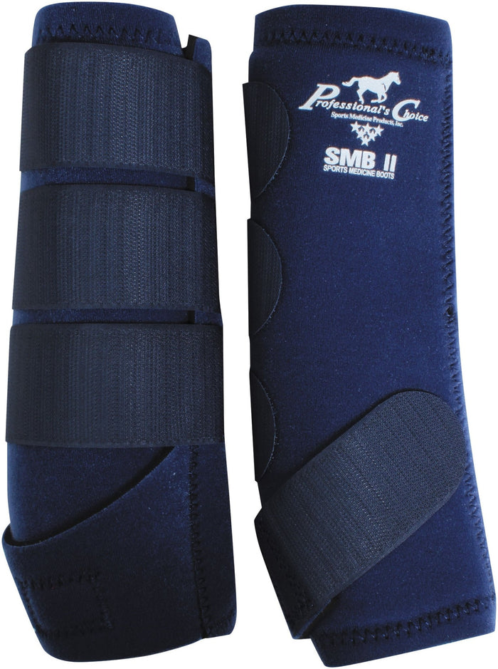 Professionals Choice SMB II Sports Medicine Boots for Horses - PL13BU - Medium - Navy - 3