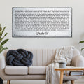 Psalm 91 - Whoever Dwells In The Shelter Of The Most High Sign IV Tailored Canvases